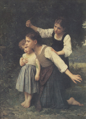 Adolphe William Bouguereau Dans le bois (mk26)